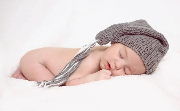 新生児の眠り 家族の概念 — ストック写真