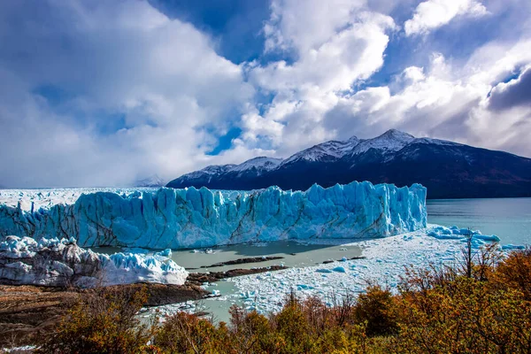 Lodowiec Perito Moreno Patagonia Argentyna — Zdjęcie stockowe