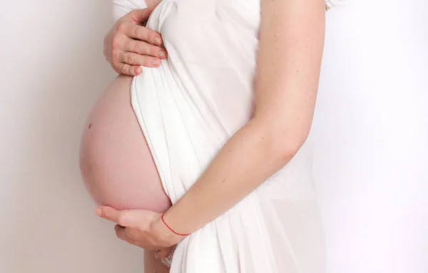 Pregnant Woman Belly Pregnancy Concept — Stock Photo, Image