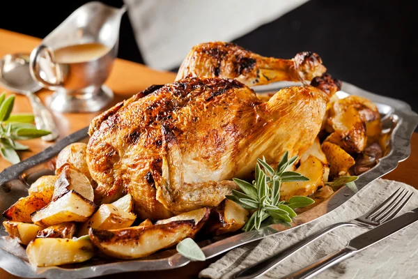 Roasted Chicken — Stock Photo, Image