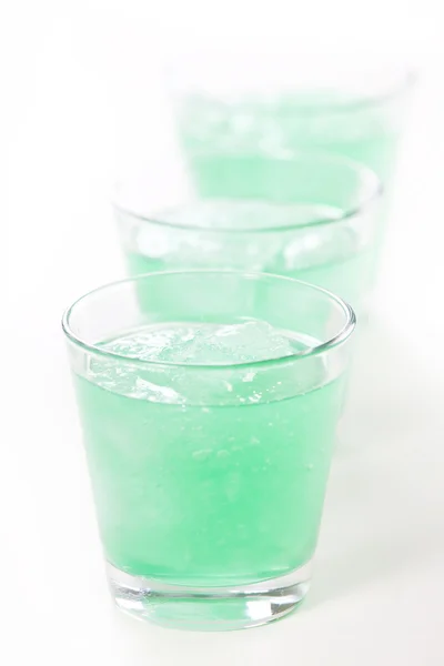 Bebidas verdes congeladas — Foto de Stock