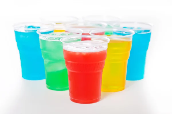 Bebidas coloridas pequeñas — Foto de Stock