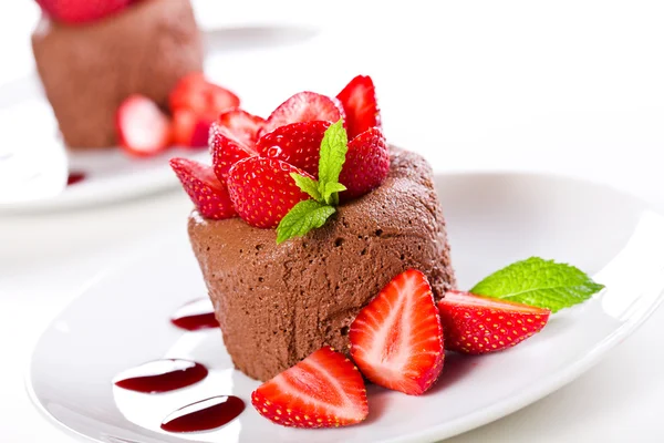 Chocolate Mousse — Stock Photo, Image