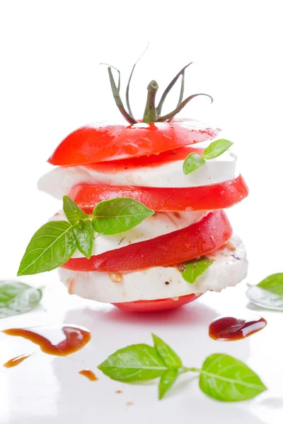 Tomaat en mozzarella — Stockfoto