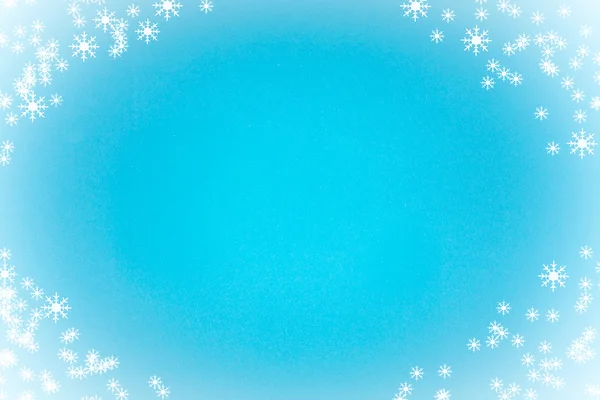 Синій сніговий різдвяний фон — стокове фото