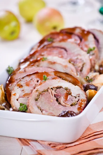 Stuffed Pork — Stock Photo, Image