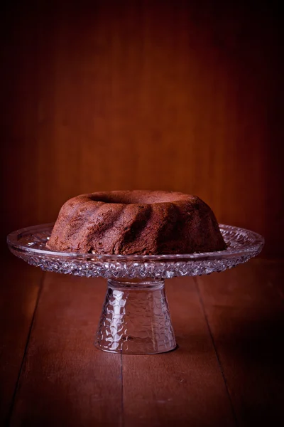 Słodkie ciasto czekoladowe — Zdjęcie stockowe