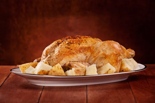 Chiken roasted — Stockfoto