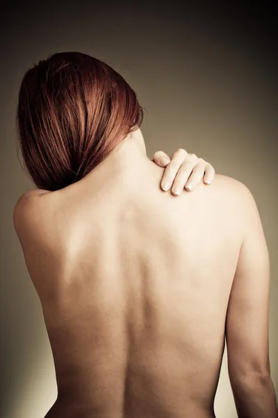 Back pain — Stock Photo, Image