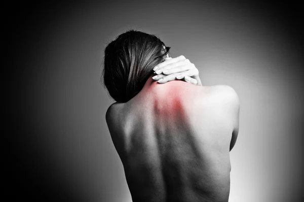 Back pain — Stock Photo, Image