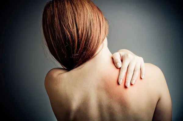 Back pain — Stock Photo, Image