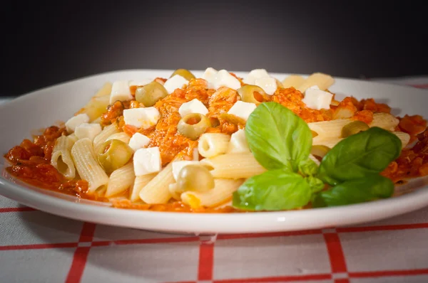 Pasta de penne — Foto de Stock