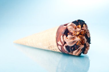 Çikolatalı dondurma külahı