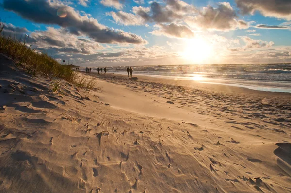 Sunset Beach. Baltık Denizi