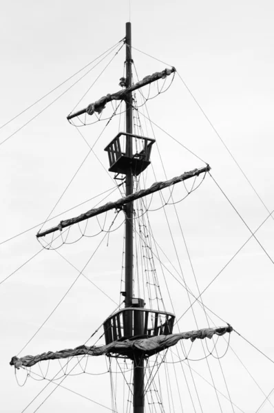 Old sail ship restored to navigation — Stock Photo, Image