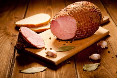 arka planda, seçici odak ekmek ile tüm ham