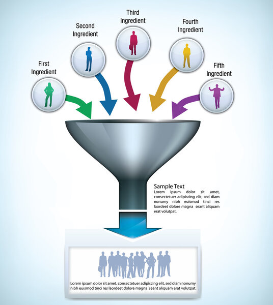 Funnel presentation template