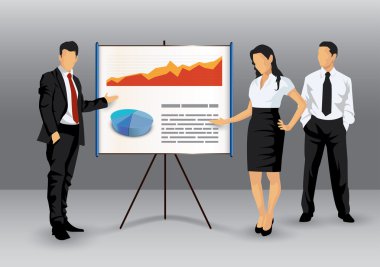 Corporate presentation illustration