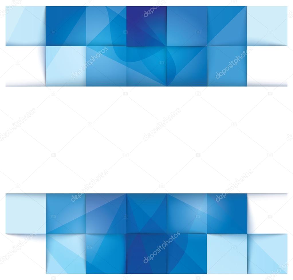 abstract banner template