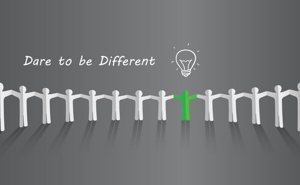 Осмелюсь быть другим.
