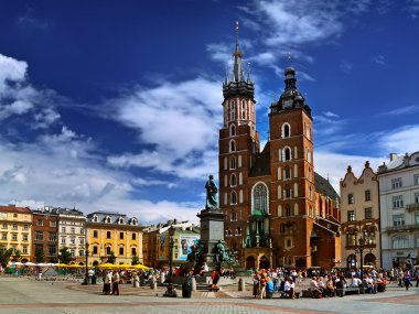 Cathedral of Krakow clipart