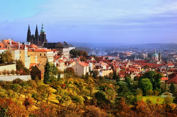 Praag is Praag hagel — Stockfoto