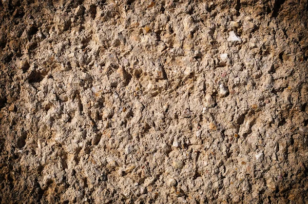 Arka plan kahverengi taş duvar — Stok fotoğraf