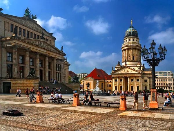 Teatro e palazzo a Berlino — Foto Stock
