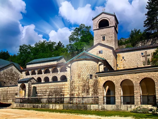 Monastery in the mountains — Stock Photo, Image