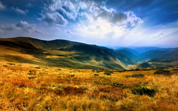 Panorama of the Carpathian Mountains — Stock Photo, Image