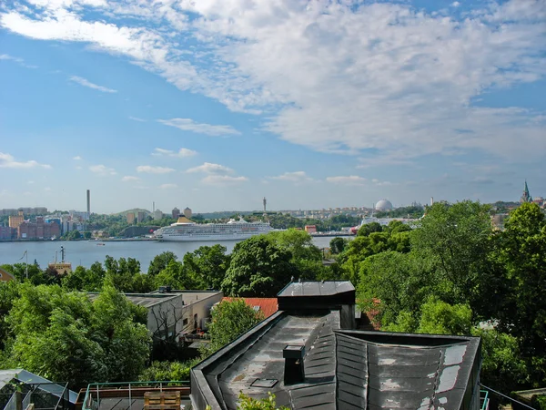 Stockholm (İsveç üzerinden görünüm) — Stok fotoğraf