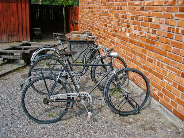 Bicicleta velha sueca — Fotografia de Stock