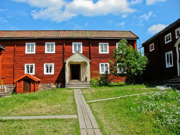 skansen Park kırmızı kabin