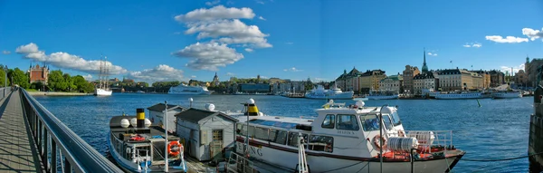 Stockholm haven en Baltische Zee — Stockfoto