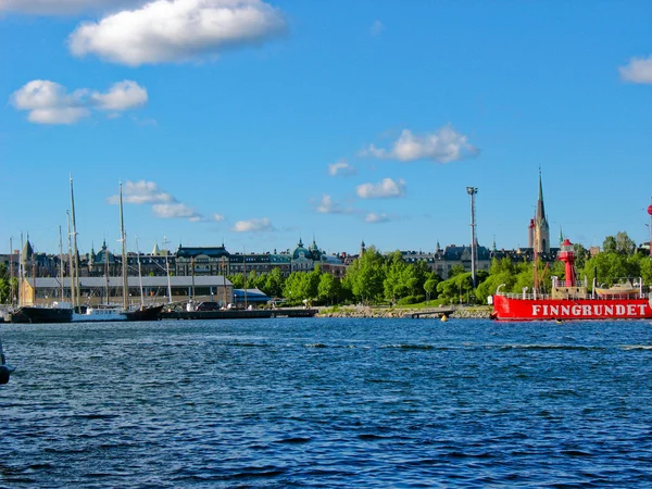 Stockholm přístav a Baltského moře — Stock fotografie