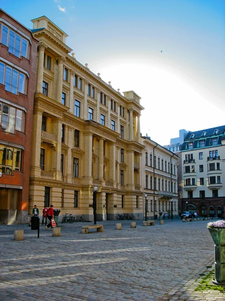 Gebäude in Stockholm — Stockfoto