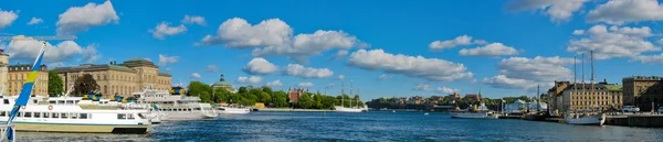 Porto de Estocolmo e mar Báltico — Fotografia de Stock