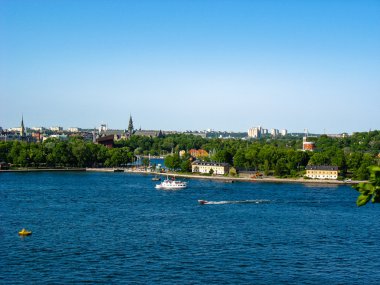 Stockholm ve Baltık Denizi üzerinde görüntüleme