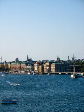 Stockholm ve Baltık Denizi üzerinde görüntüleme