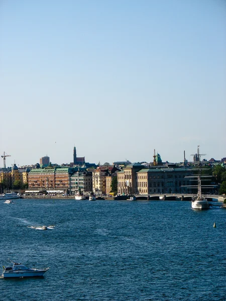 Blick auf Stockholm und die Ostsee — Stockfoto