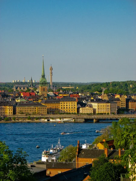 Blick auf Stockholm und die Ostsee — Stockfoto