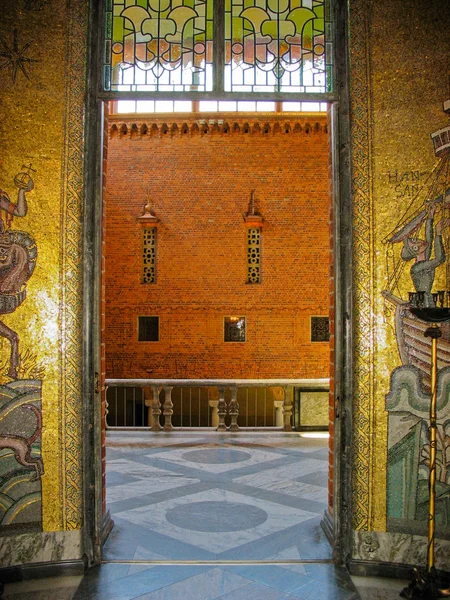 Złoty pokój (Stockholm Kungsholmen) — Zdjęcie stockowe
