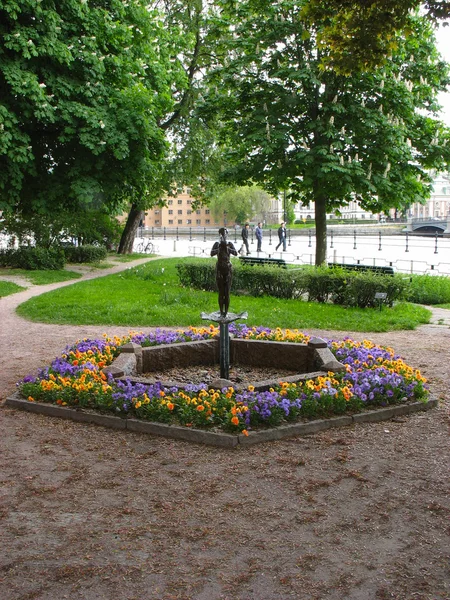 Torget i Stockholm (Sverige) — Stockfoto
