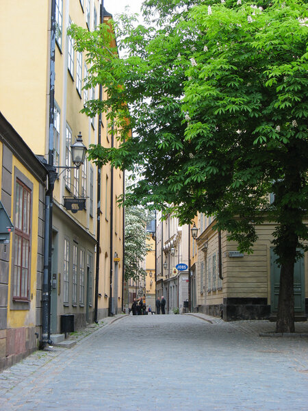 Buildings in Stockholm (Sweden)