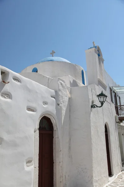 Gereja di pulau Paros — Stok Foto