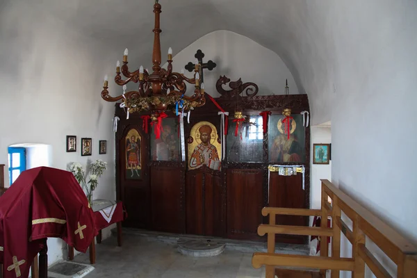 All'interno di una chiesa ortodossa — Foto Stock