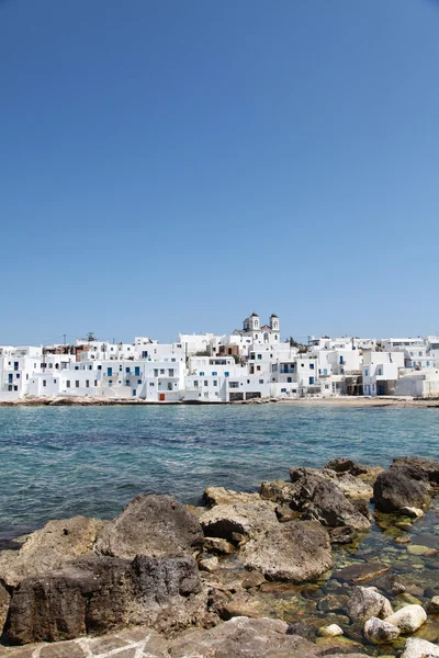 Naousa sull'isola di Paros — Foto Stock