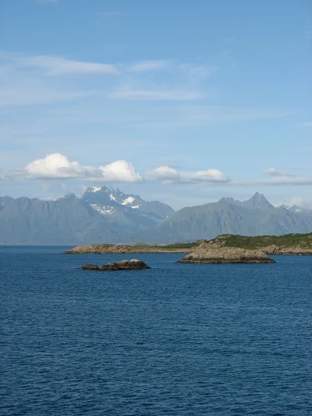 Lofoten Adaları deniz manzara — Stok fotoğraf