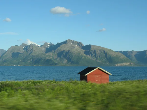 Paisagem nas ilhas Lofoten — Fotografia de Stock