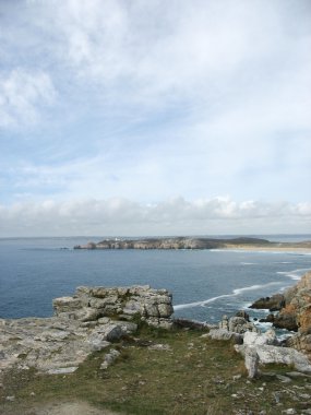 Pointe des espagnols en zee kust in Bretagne